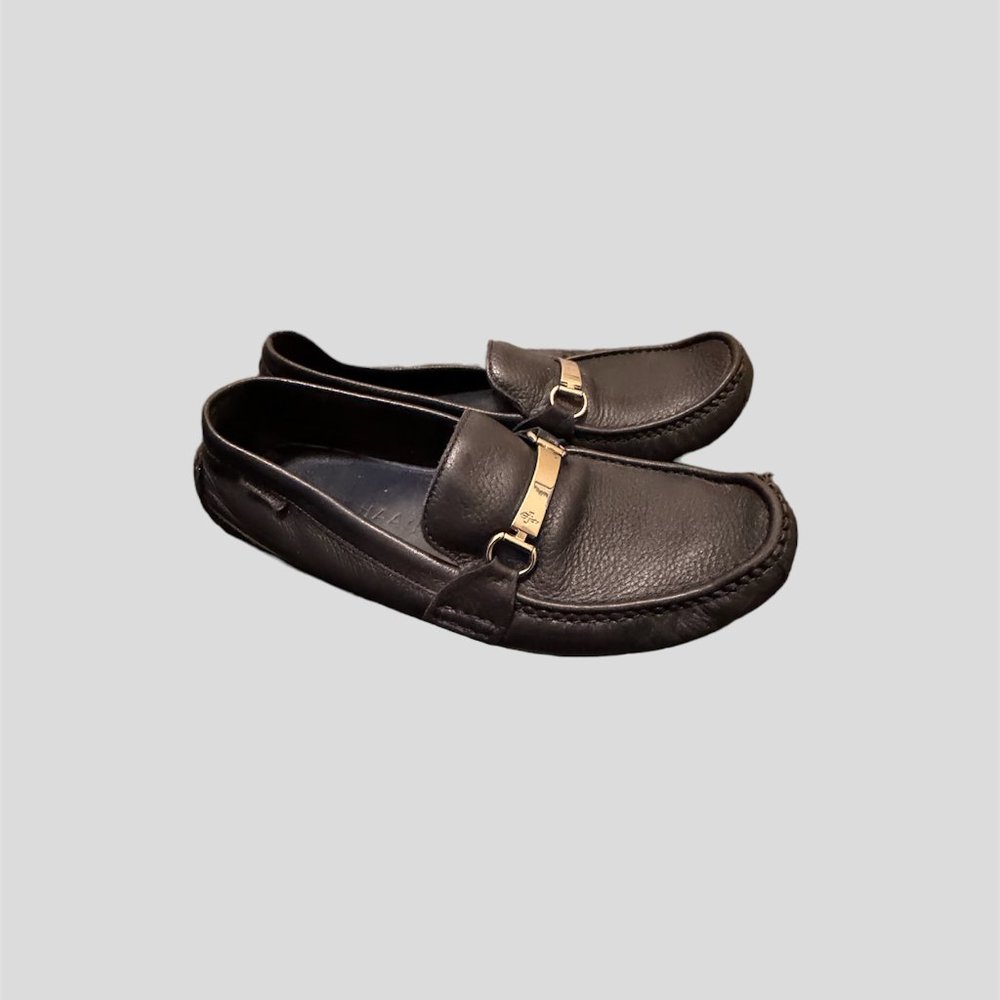 Cole Haan size 9.5 navy driving loafers